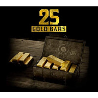 Red Dead Online - 25 Gold Bars XBOX One CD Key