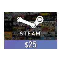 Steam Wallet Card $25 Global Activation Code