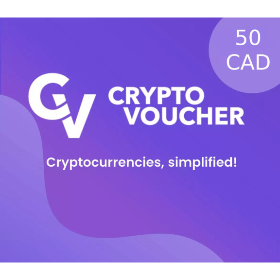 Crypto Voucher Bitcoin (BTC) 50 CAD Key