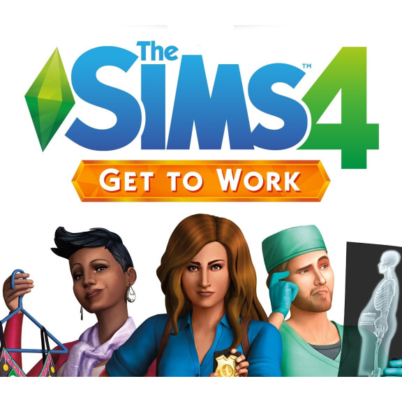 The Sims 4 - Get to Work DLC EU XBOX One CD Key