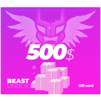 BeastUnbox.com $500 Gift Card