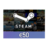 Steam Wallet Card €50 Global Activation Code