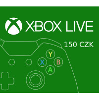 XBOX Live 150 CZK Prepaid Card CZ