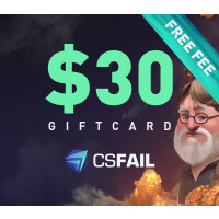 CS fail $30 Gift Card