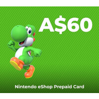 Nintendo eShop Prepaid Card A$60 AU Key