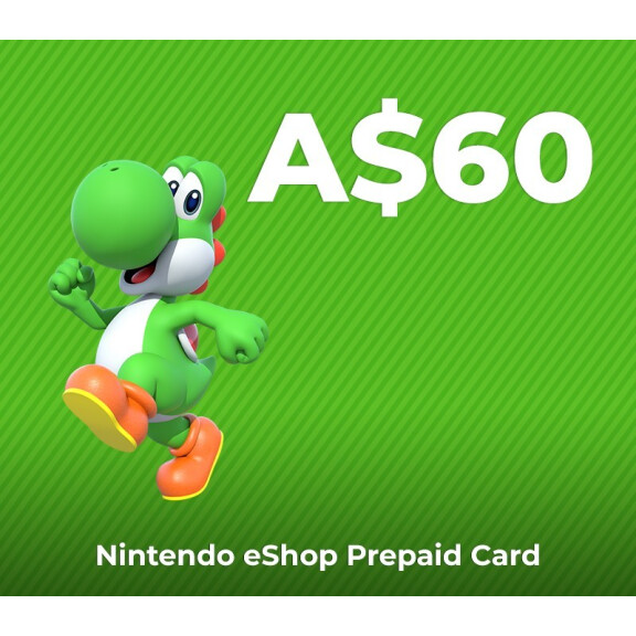 Nintendo eShop Prepaid Card A$60 AU Key