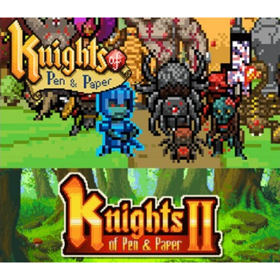 Knights of Pen and Paper I & II Collection Steam CD Key