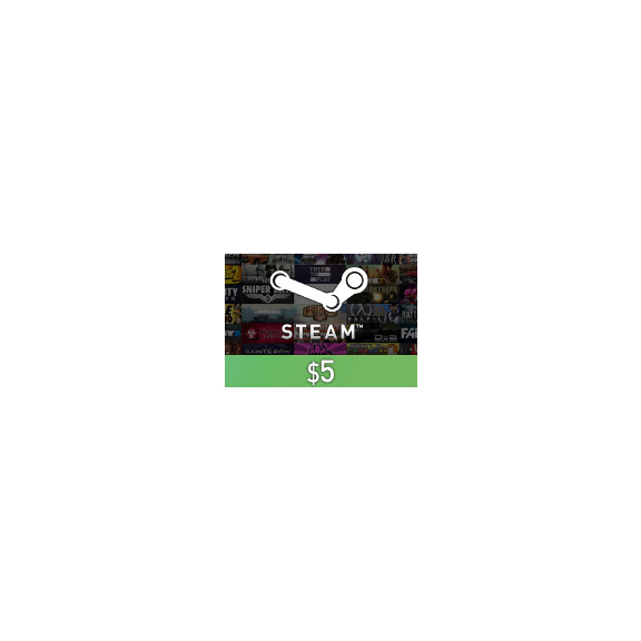 Steam Wallet Card $5 Global Activation Code
