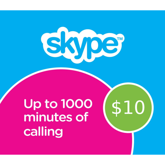 Skype Credit A$10 AU Prepaid Card