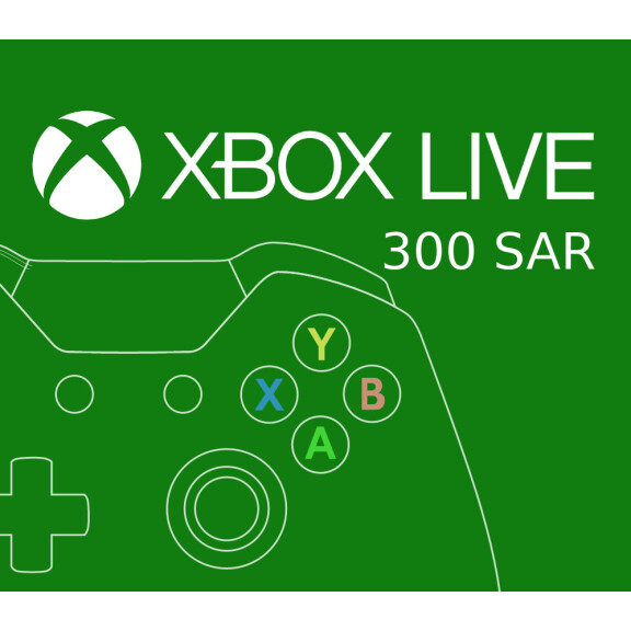 XBOX Live 300 SAR Prepaid Card SA
