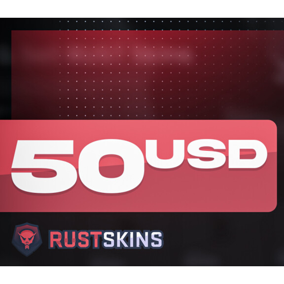 RUSTSkins $50 balance