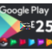 Google Play £25 UK Gift Card