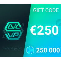 SteamlvlUP €250 Gift Code