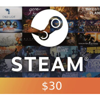 Steam Gift Card $30 US Activation Code