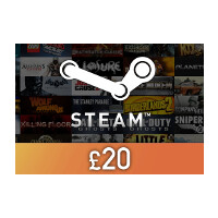 Steam Wallet Card £20 Global Activation Code