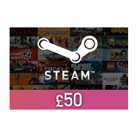 Steam Wallet Card £50 Global Activation Code