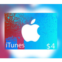 iTunes $4 US Card