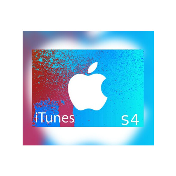iTunes $4 US Card