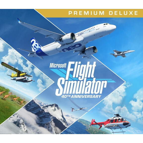 Microsoft Flight Simulator 40th Anniversary Premium Deluxe Edition Steam Altergift