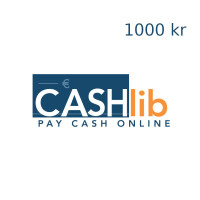 CASHlib NOK 1000 Prepaid Card NO