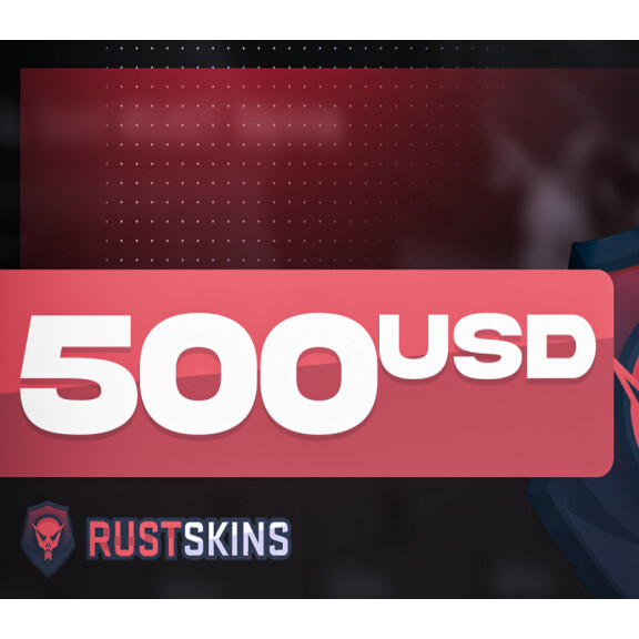 RUSTSkins $500 balance