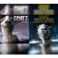 Goat Simulator + Waste of Space DLC + GoatZ DLC Steam CD Key