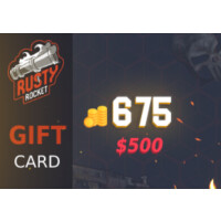 Rusty Rocket 500$ Coin Gift Card