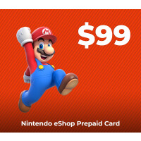 Nintendo eShop Prepaid Card $99 CA Key