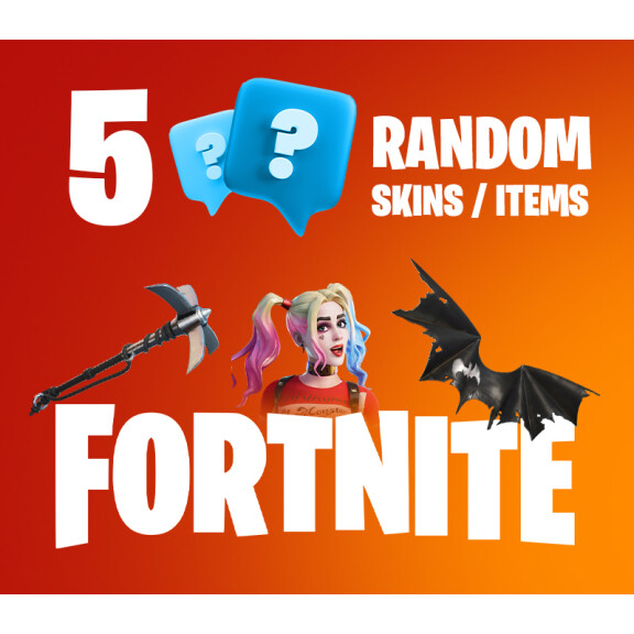 5 Random Fortnite Skins / Items PC Epic Games CD Key