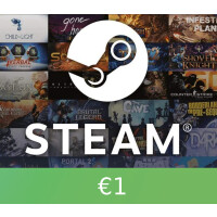 Steam Wallet Card €1 EU Activation Code