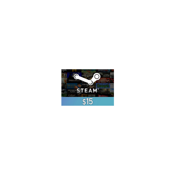 Steam Wallet Card $15 Global Activation Code