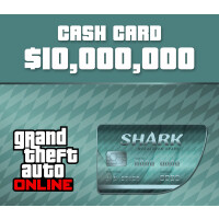 Grand Theft Auto Online - $10,000,000 Megalodon Shark Cash Card PC Activation Code EU