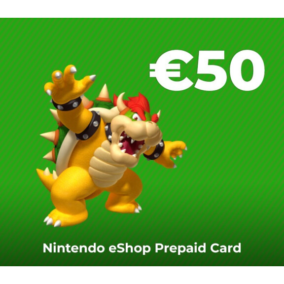 Nintendo eShop Prepaid Card €50 EU Key
