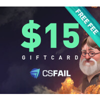 CS fail $15 Gift Card