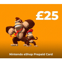 Nintendo eShop Prepaid Card £25 UK Key