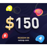 Naizop 150 USD Gift Card