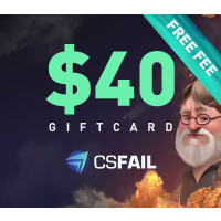 CS fail $40 Gift Card