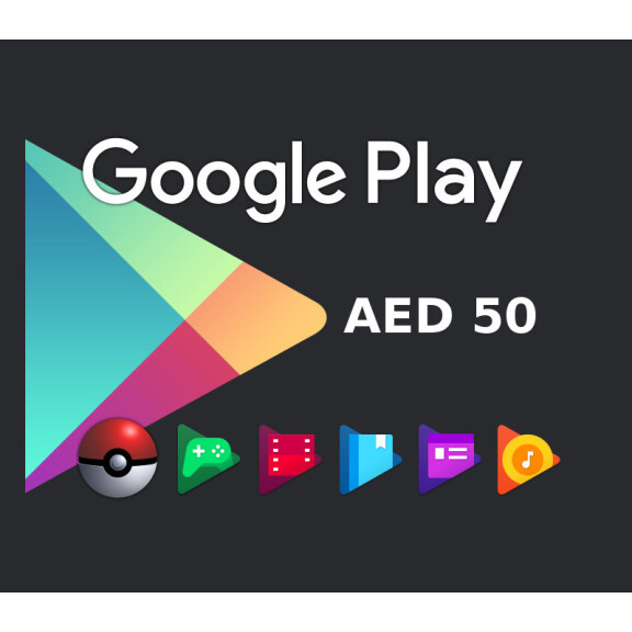 Google Play AED 50 AE Gift Card