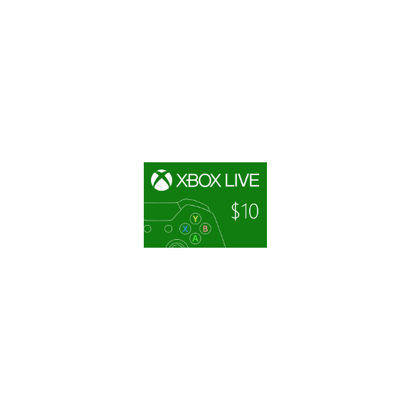 XBOX Live $10 Prepaid Card US