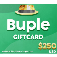 Buple $250 Gift Card