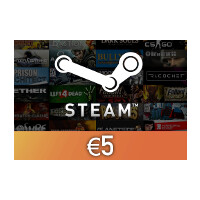 Steam Wallet Card €5 Global Activation Code