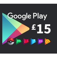 Google Play £15 UK Gift Card