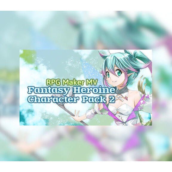 RPG Maker MV - Fantasy Heroine Character Pack 2 DLC EU Steam CD Key