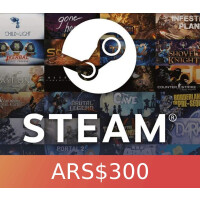 Steam Gift Card 300 ARS AR Activation Code