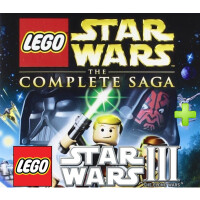 LEGO Star Wars: The Complete Saga and Star Wars III: The Clone Wars Bundle Steam CD Key