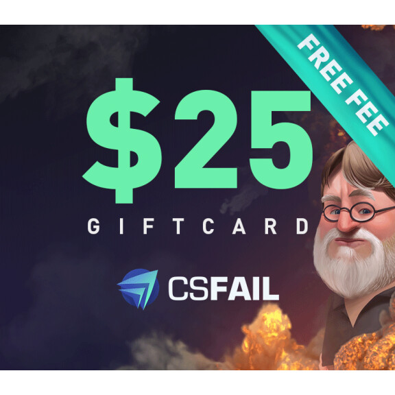 CS fail $25 Gift Card