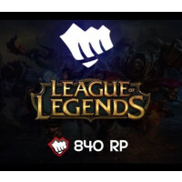League of Legends 840 RP Prepaid Card TR