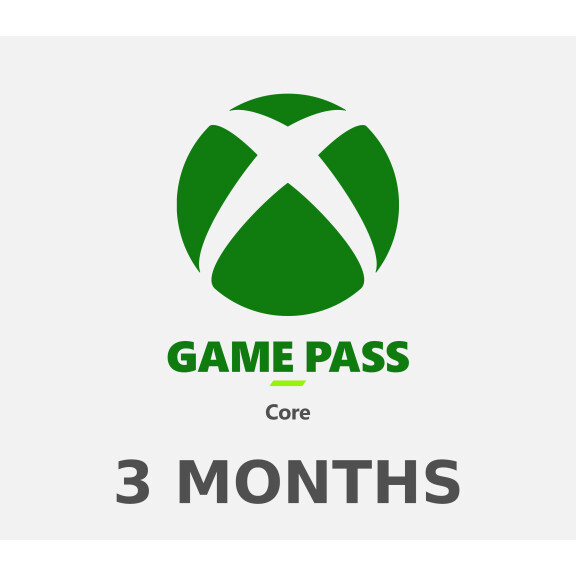 XBOX Game Pass Core 3 Months Subscription Card FR
