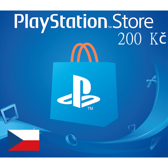 PlayStation Network Card 200 Kč CZ