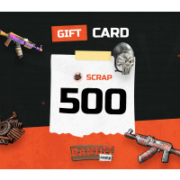 bandit.camp 500 Scrap Gift Card